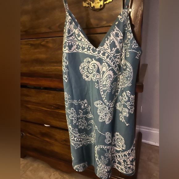 NWOT Drawstring floral cami dress. Size S (4) - Picture 6 of 6